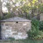 rustic stone huts